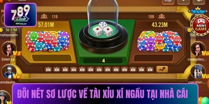 Đôi nét sơ lược về tài xỉu xí ngầu tại nhà cái